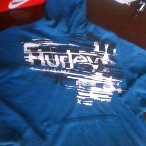 blue hurley hoodie